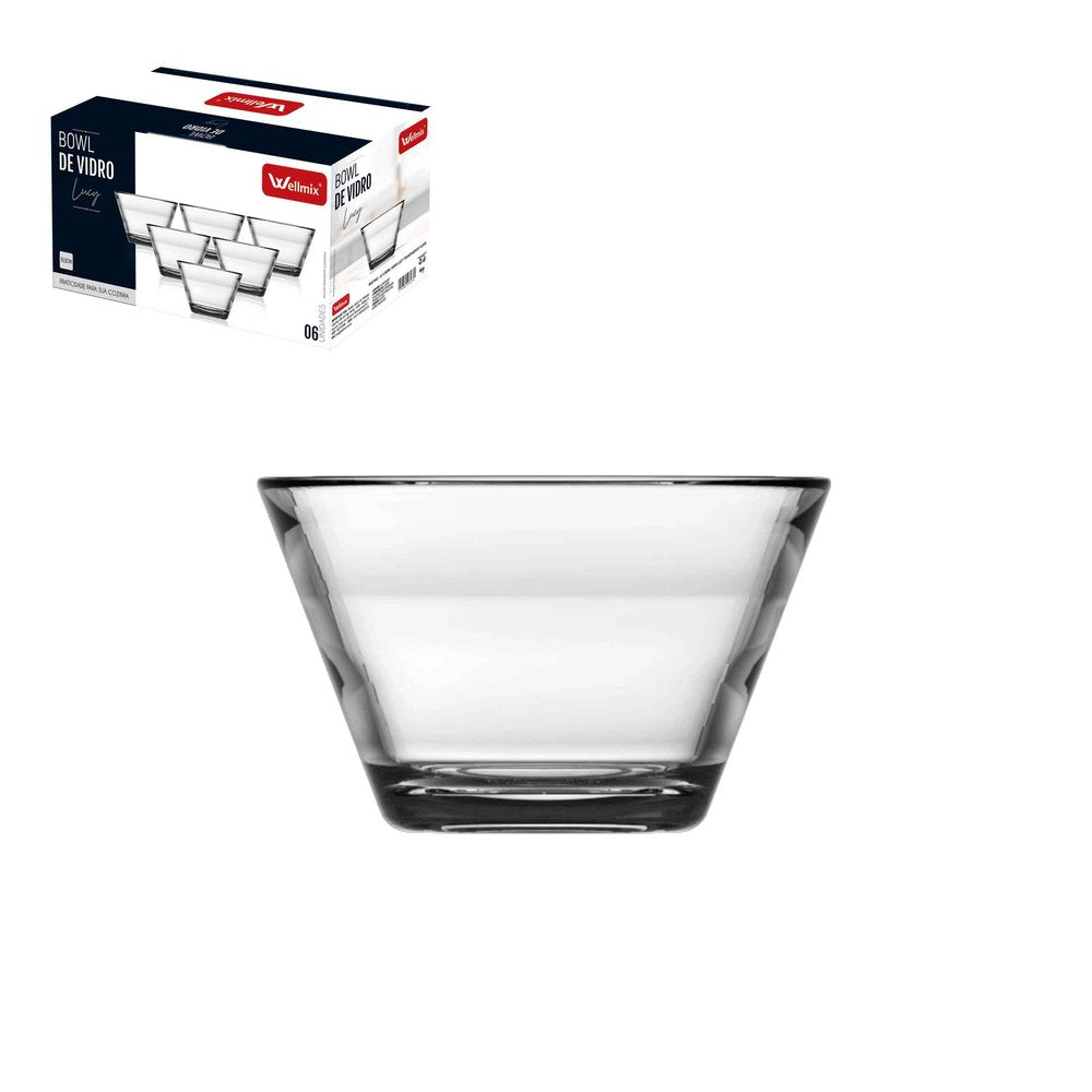 Conjunto 6 Unidades Bowl Lucy Vidro