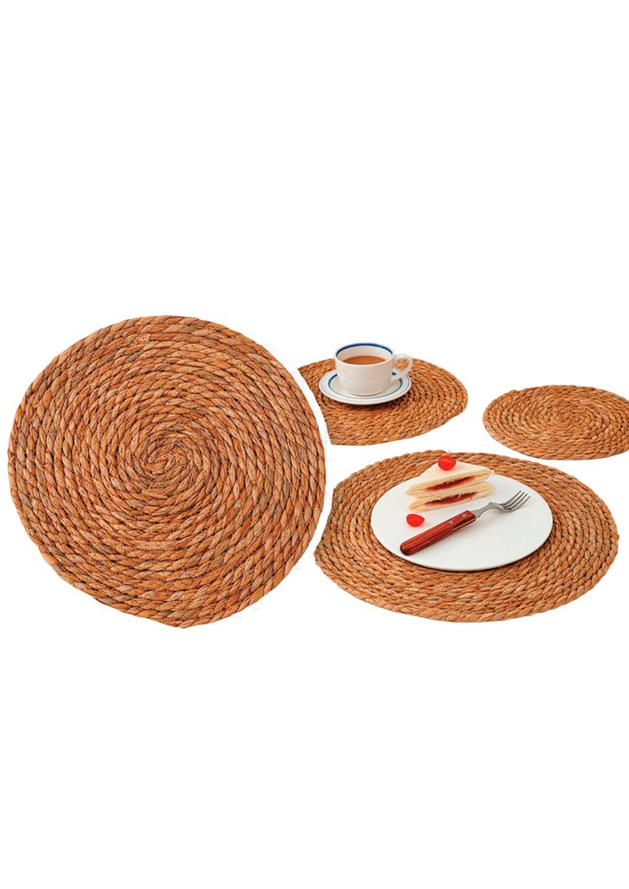 Descanso de Mesa Circular Rústico 38cm