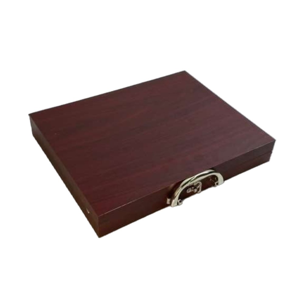 Conjunto 24 Peças Talheres Inox com Maleta