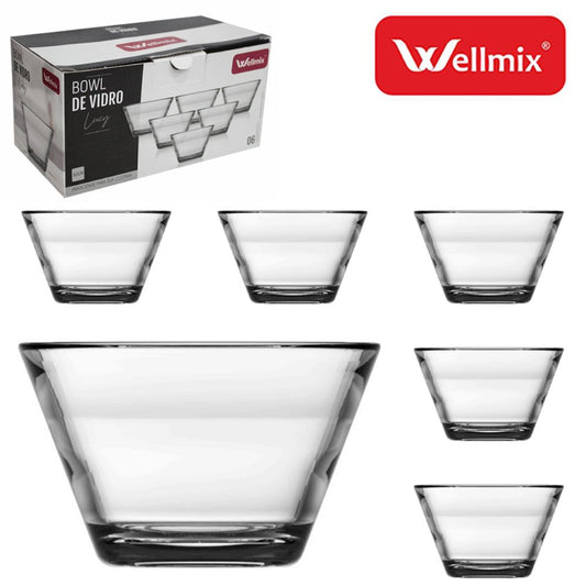 Conjunto 6 Unidades Bowl Lucy Vidro