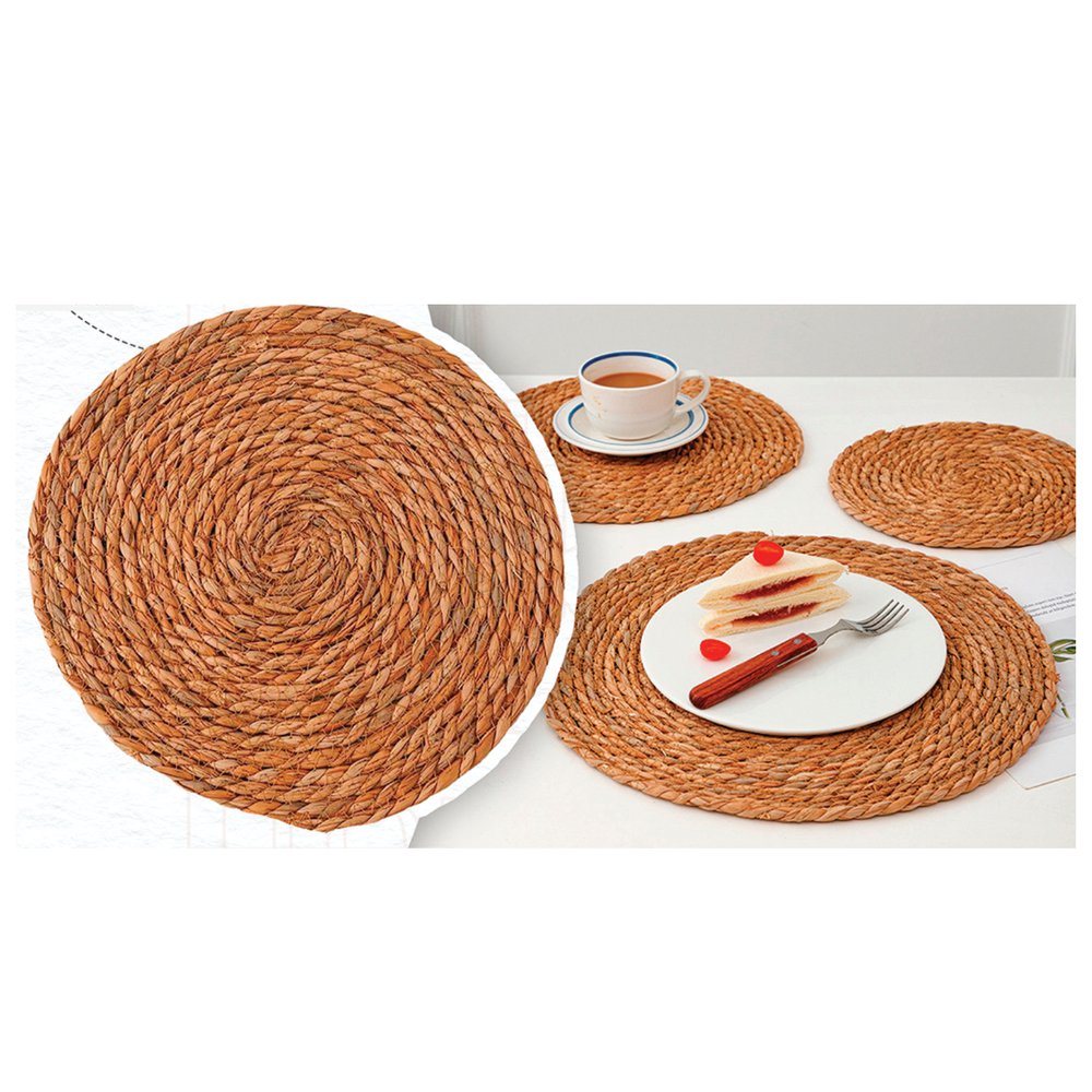 Descanso de Mesa Circular Rústico 38cm