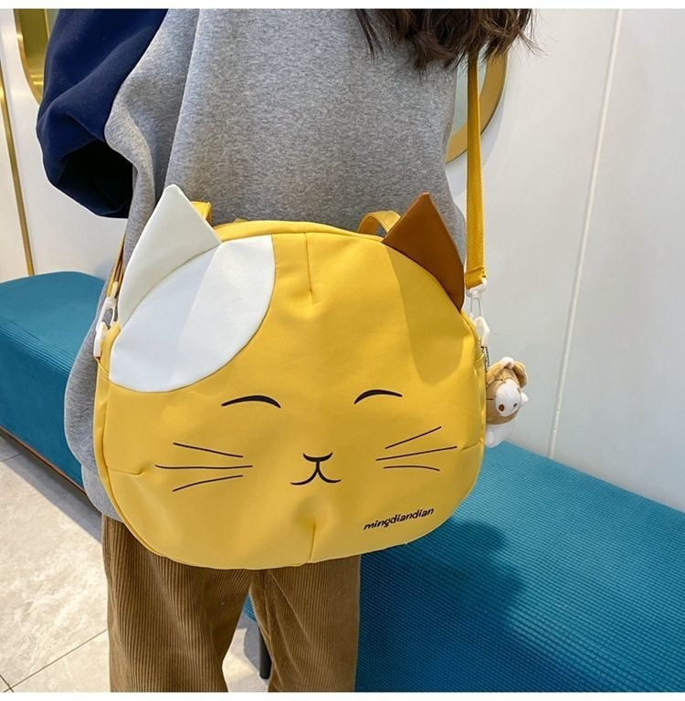 Bolsa gatinhos com chaveiro fofo de brinde - Meow